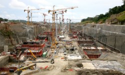 The only chance to see the bottom of expanded canal