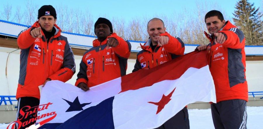 Панамская команда по бобслею готовится к зимней олимпиаде