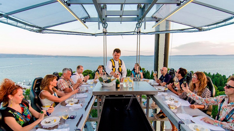 Dinner in the Sky открылся в Панаме